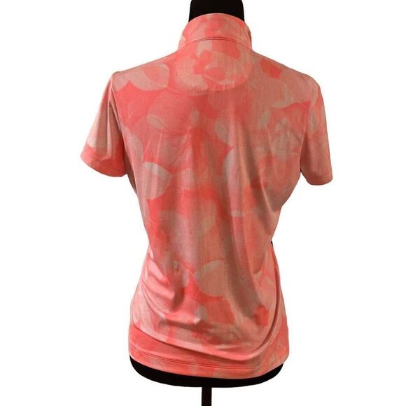 Tail White Label 1/4 Zipper Pink  Peep Shoulder Top Size‎ Small - Picture 4 of 11